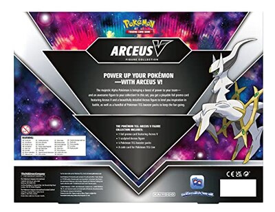 Foto 7 | Caja De Colección De Figuras Pokémon Tcg Arceus V Con Paquetes De Refuerzo - Venta Internacional.