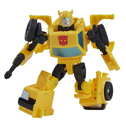 Foto 5 | Figura De Acción Transformers Buzzworthy Bumblebee Spike Witwic - Venta Internacional.