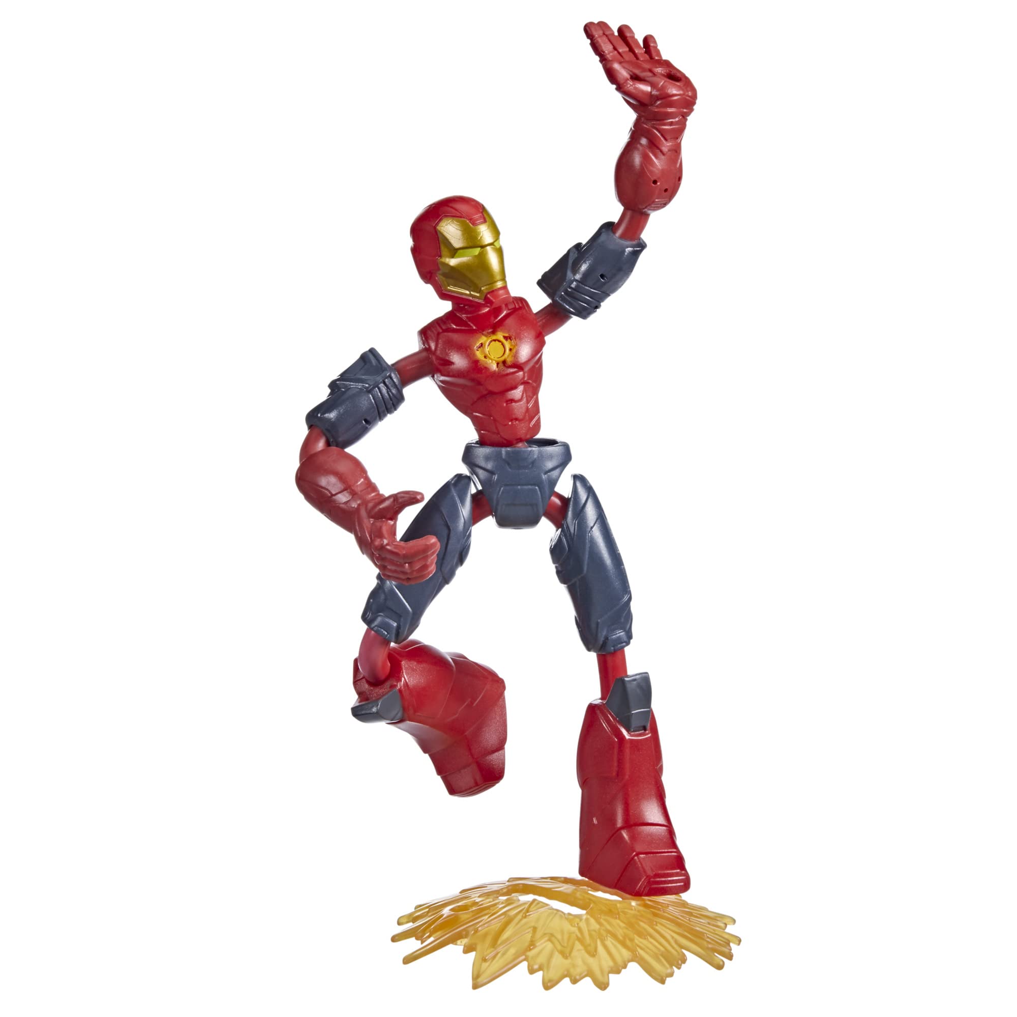 Foto 2 pulgar | Figura De Acción Avengers Marvel Bend And Flex Iron Man 15 Cm - Venta Internacional.