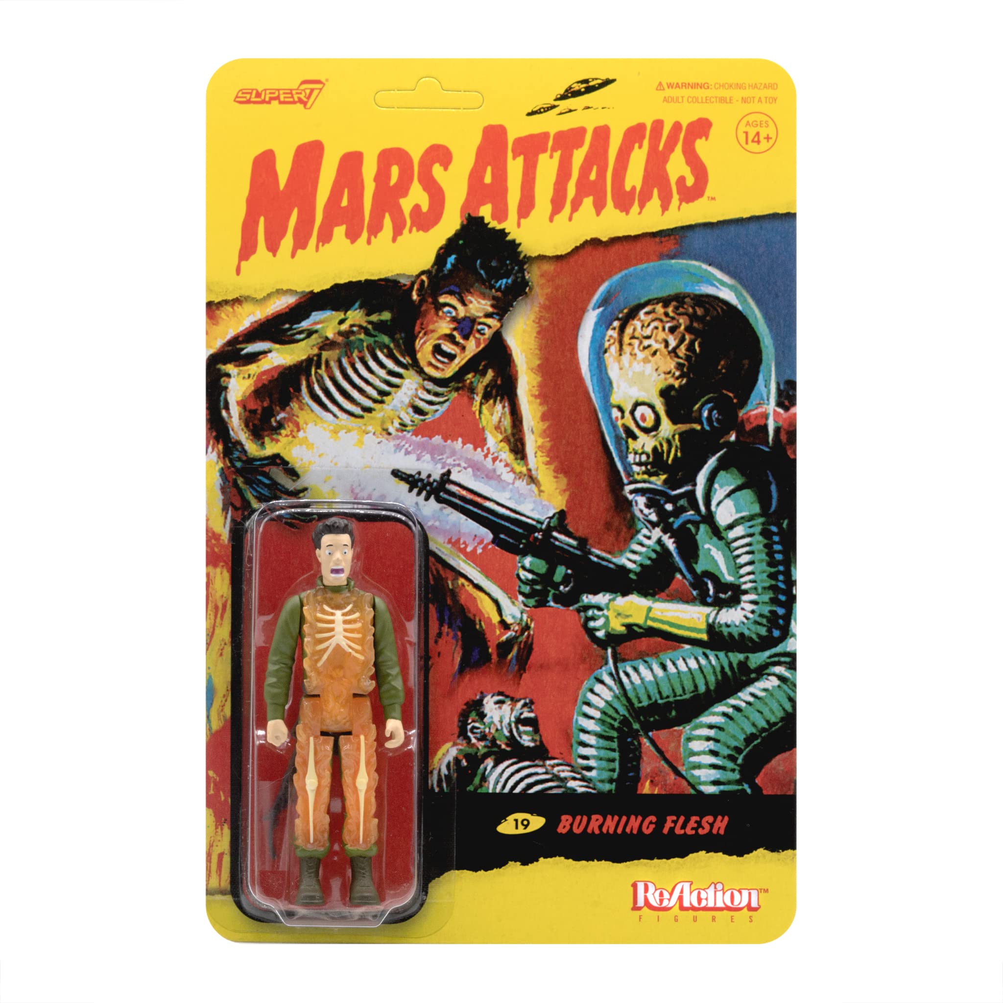 Foto 1 | Figura De Acción Super7 Mars Attacks Burning Flesh 9,5 Cm - Venta Internacional.