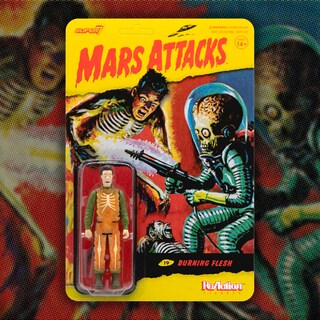 Foto 4 | Figura De Acción Super7 Mars Attacks Burning Flesh 9,5 Cm - Venta Internacional.