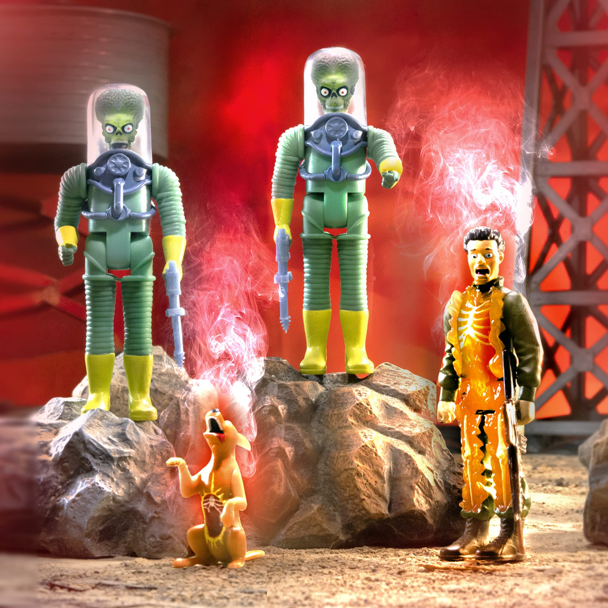 Foto 6 pulgar | Figura De Acción Super7 Mars Attacks Burning Flesh 9,5 Cm - Venta Internacional.