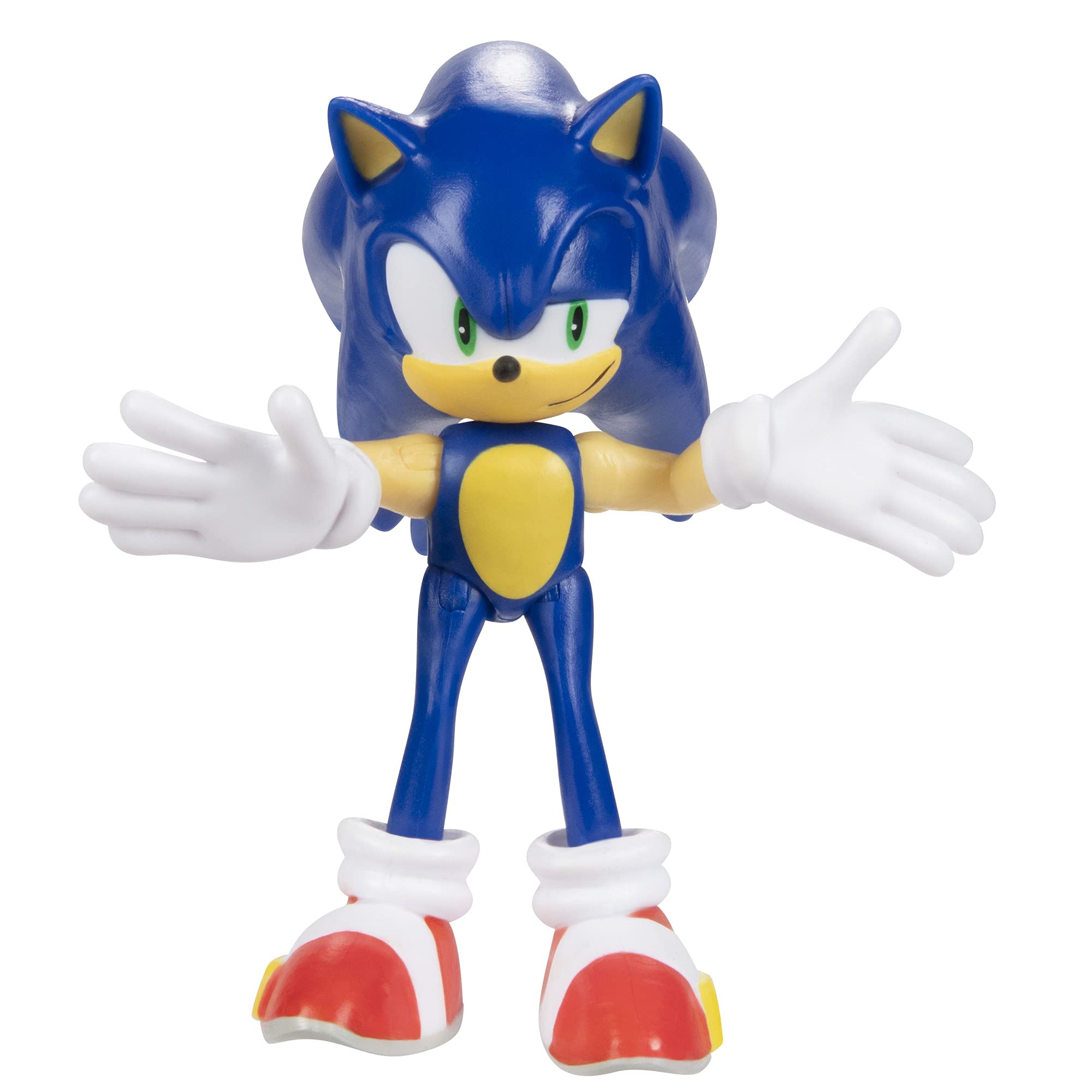 Foto 1 | Figura De Acción Sonic The Hedgehog Modern Sonic De 2,5 Pulgadas - Venta Internacional.