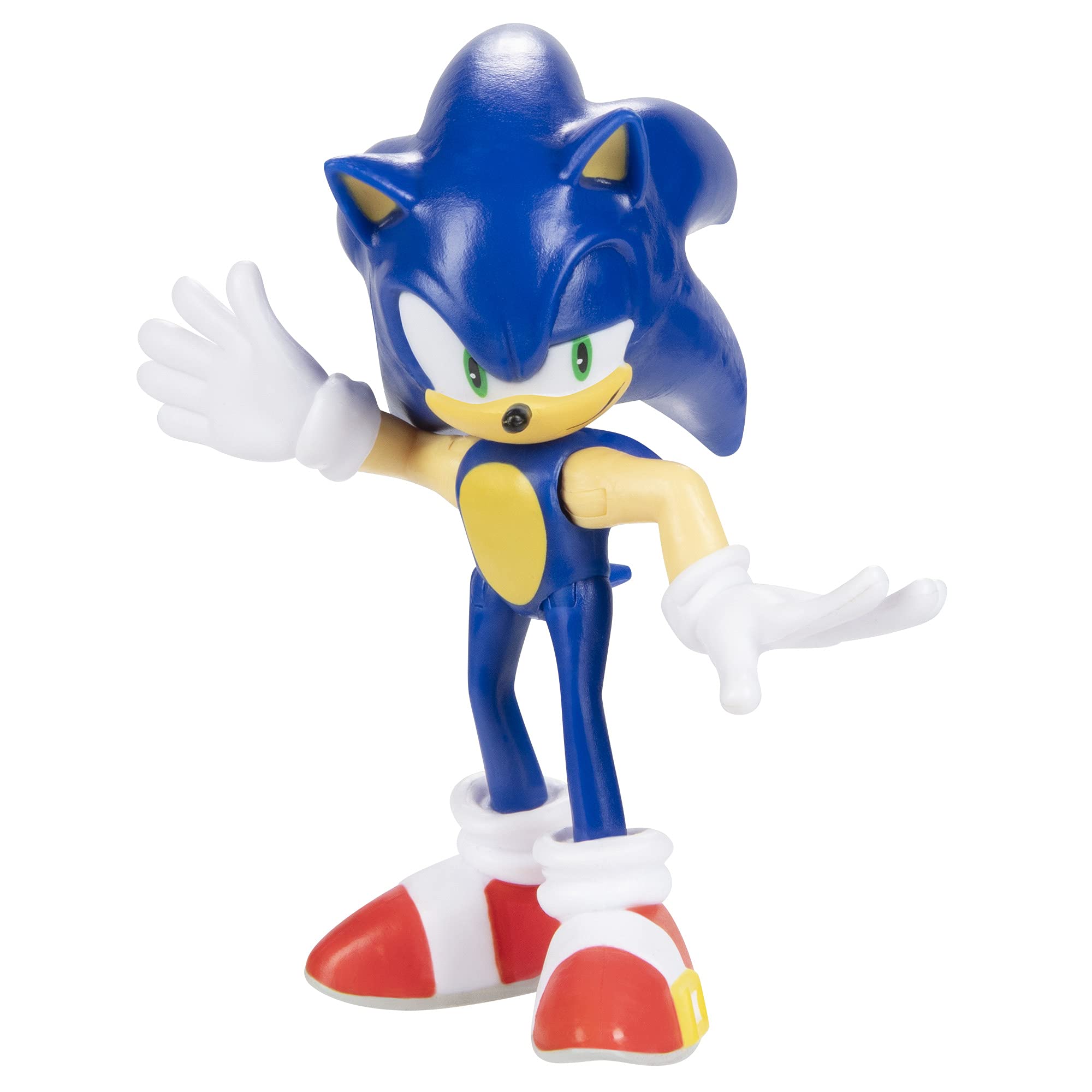 Foto 3 pulgar | Figura De Acción Sonic The Hedgehog Modern Sonic De 2,5 Pulgadas - Venta Internacional.