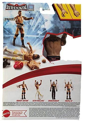 Foto 3 pulgar | Figura De Acción Wwe Wrekkin Randy Orton De 15 Cm Con Accesorios - Venta Internacional.
