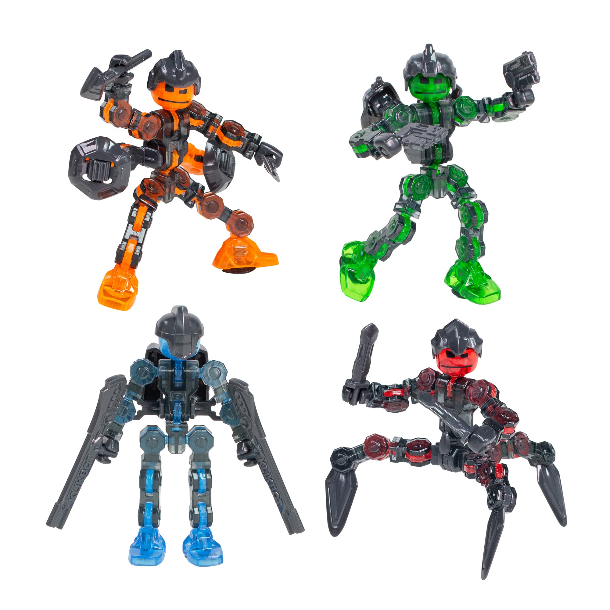 Foto 2 pulgar | Set De Figuras De Acción Zing Klikbot Guardians Con Armas 6+ Y - Venta Internacional.