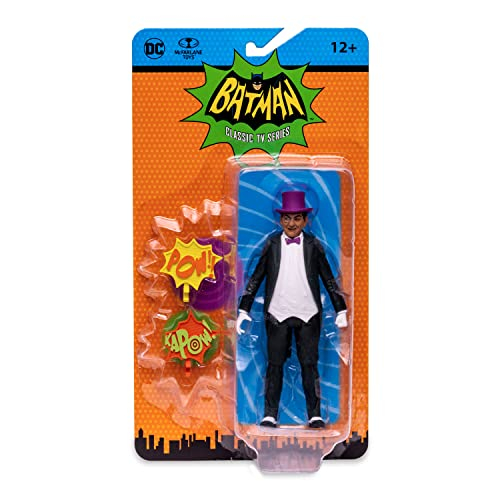 Foto 6 pulgar | Mcfarlane Tm15048 Dc Retro 6in Wv3-batman 66-penguin - Venta Internacional.