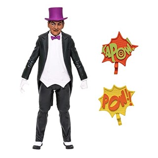 Foto 6 | Mcfarlane Tm15048 Dc Retro 6in Wv3-batman 66-penguin - Venta Internacional.