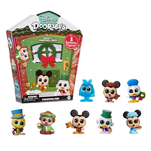 Foto 1 | Toy Disney Doorables Mickey's Christmas Carol Collector Peek - Venta Internacional.