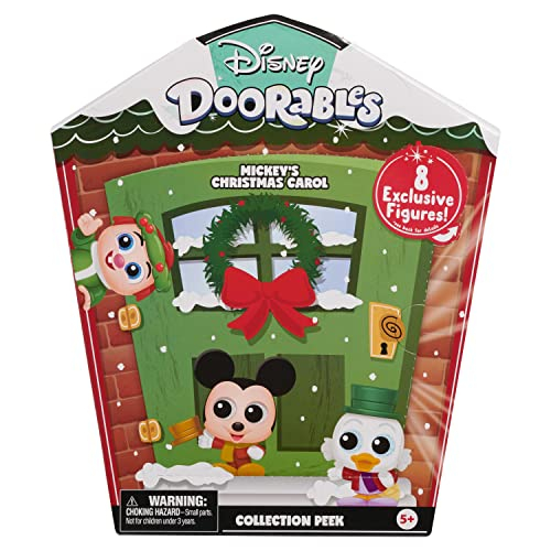 Foto 8 pulgar | Toy Disney Doorables Mickey's Christmas Carol Collector Peek - Venta Internacional.
