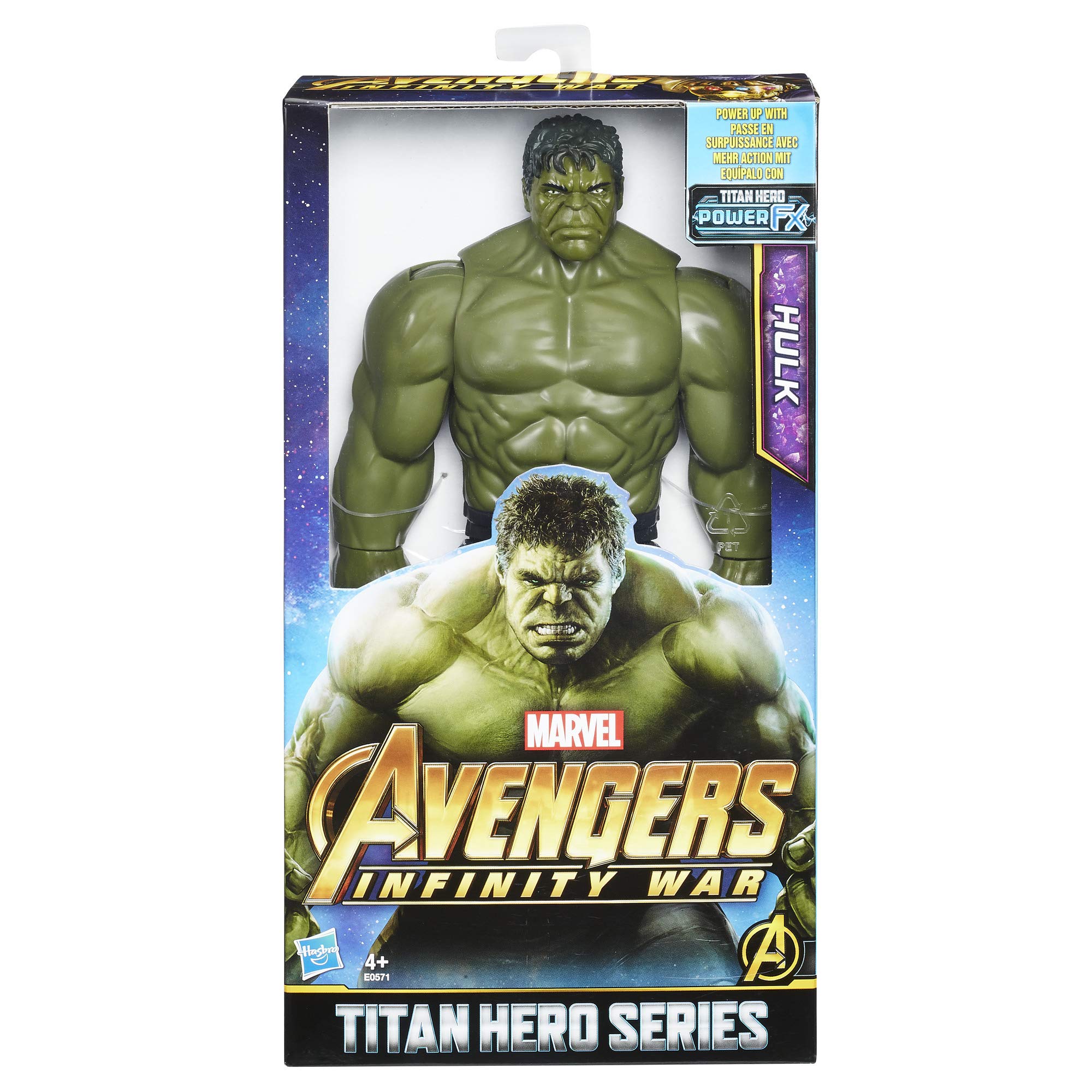 Foto 3 pulgar | Figura De Acción Avengers Infinity War Titan Hero Hulk 30 Cm - Venta Internacional.