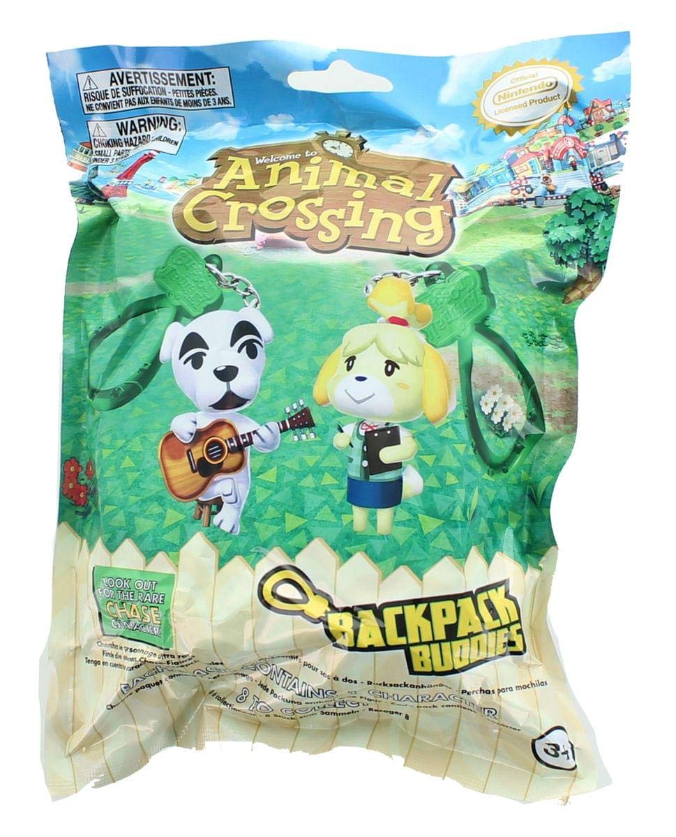 Foto 2 pulgar | Animal Crossing Backpack Buddies Blind Bag Mini Toy Figure - Venta Internacional.