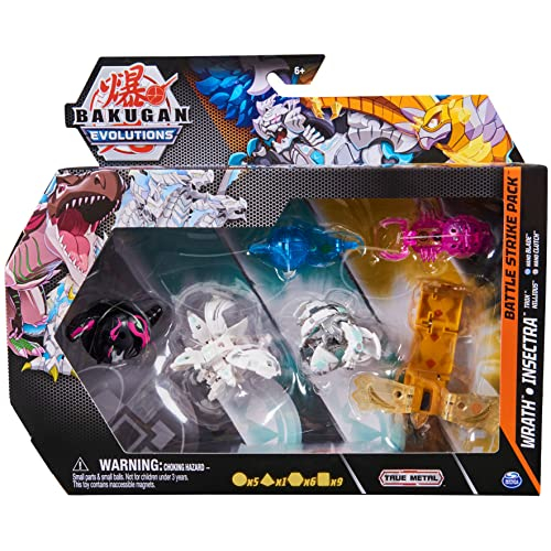 Foto 2 pulgar | Paquete Battle Strike De Toy Bakugan Evolutions Con 6 Figuras +9 Unidades - Venta Internacional.