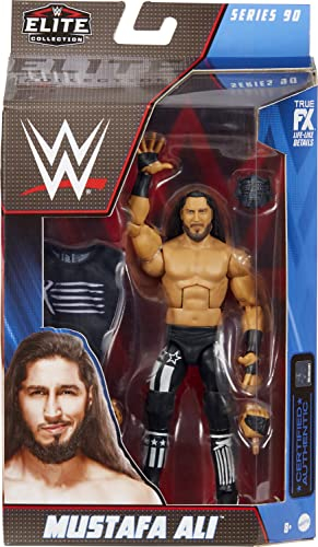 Foto 7 pulgar | Figura De Acción Wwe Mustafa Ali Elite Collection 15 Cm - Venta Internacional.