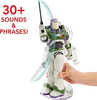 Foto 4 | Figura De Acción Mattel Lightyear Laser Blade Buzz 30 Cm - Venta Internacional.