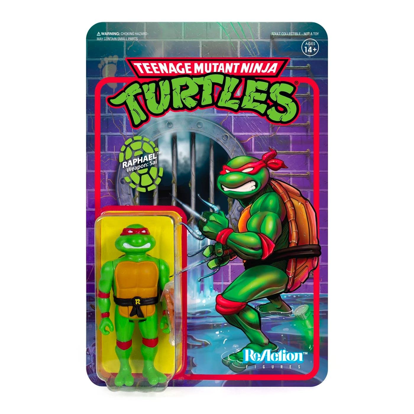 Figura De Acción Super7 Tmnt Raphael 3.75 - Venta Internacional.