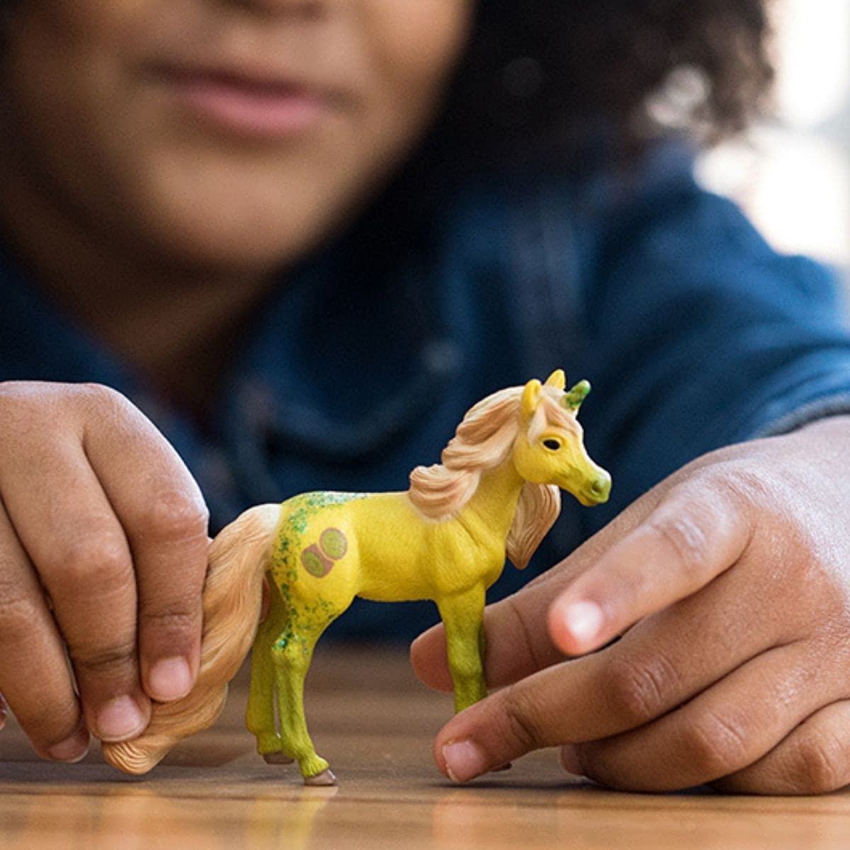 Foto 3 pulgar | Juego De Juguetes Schleich Unicorn Foal De 6 Piezas Con Fruta Y Oro - Venta Internacional.