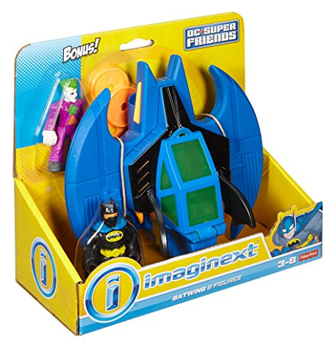 Foto 5 pulgar | Batman Batwing De Toy Fisher-price Imaginext Dc Super Friends - Venta Internacional.