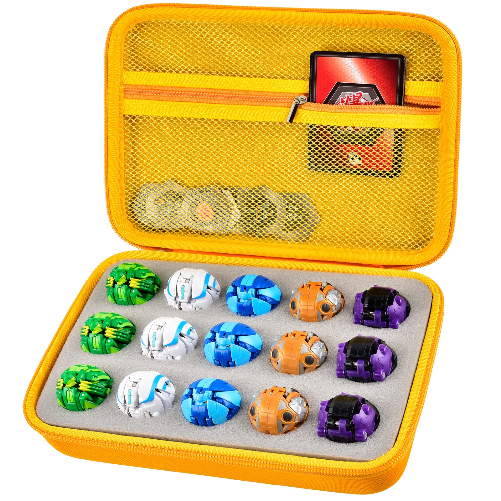 Foto 2 pulgar | Funda Organizadora De Juguetes Comecase Compatible Con Bakugan - Venta Internacional.