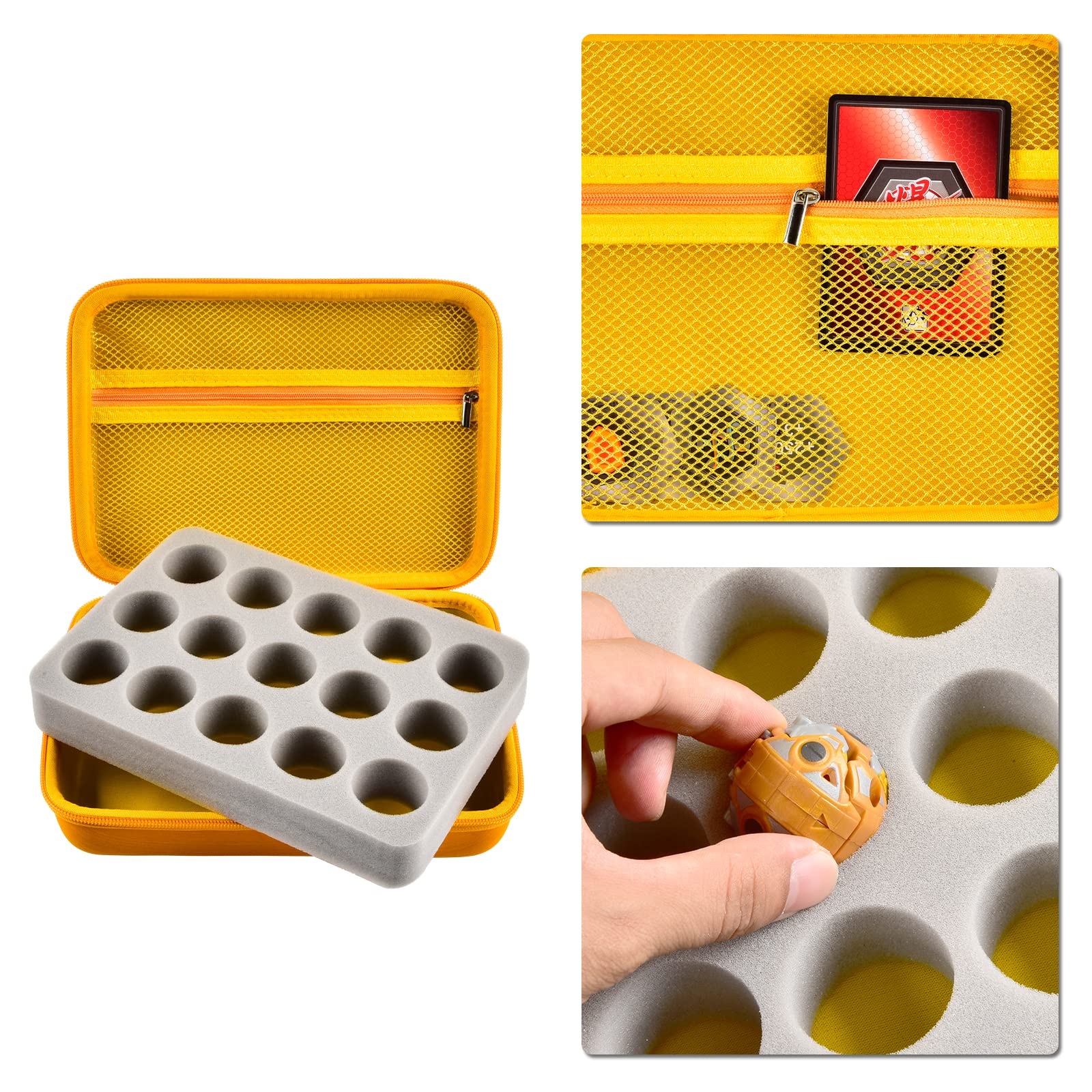 Foto 4 pulgar | Funda Organizadora De Juguetes Comecase Compatible Con Bakugan - Venta Internacional.
