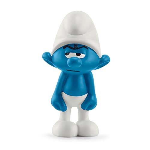 Foto 2 pulgar | Figura Coleccionable De Juguete Retro De Dibujos Animados De Schleich Grouchy Smurf - Venta Internacional.