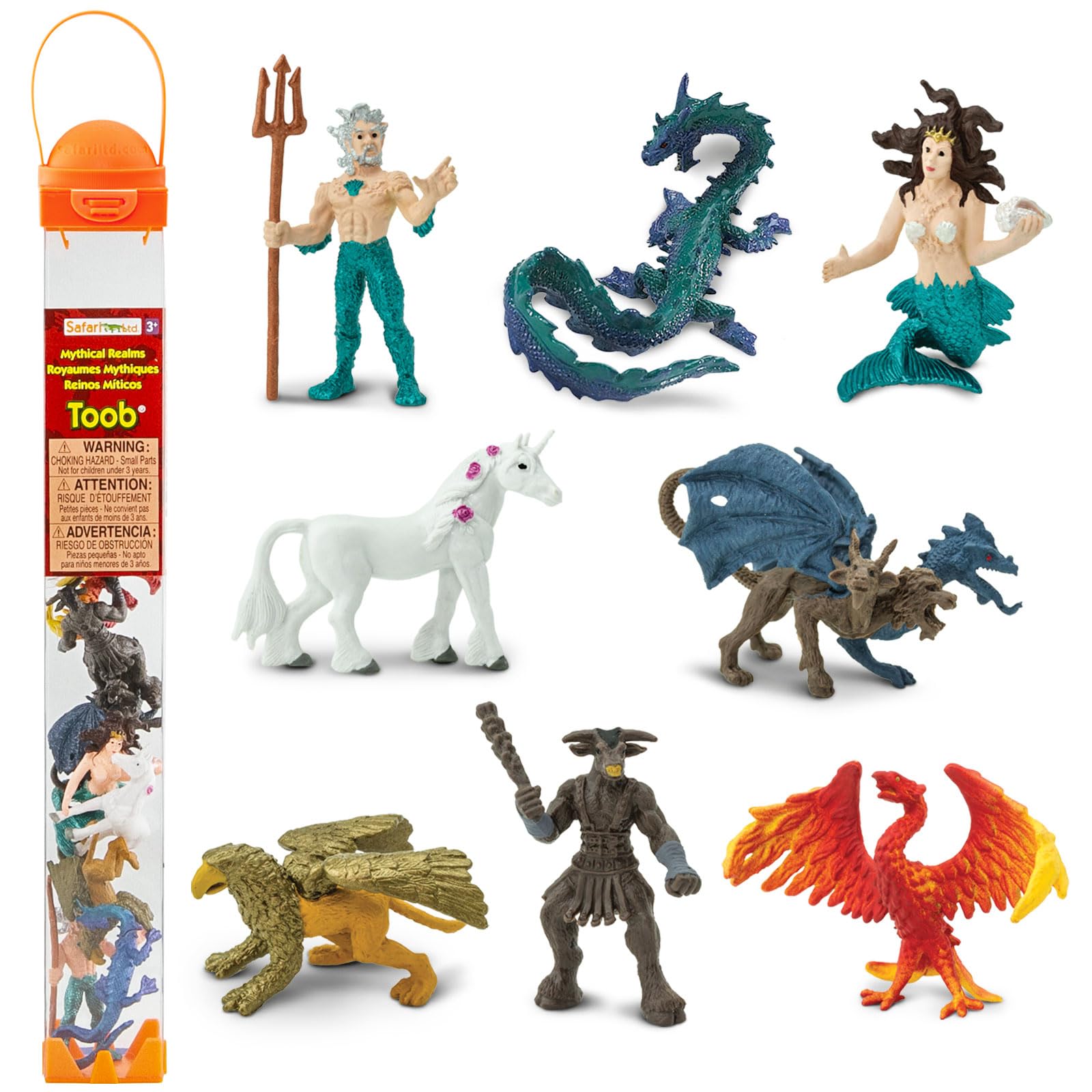 Figuras De Juguete Safari Ltd. Mythical Realm Toob 8 Mini De 3 Años O Más - Venta Internacional.