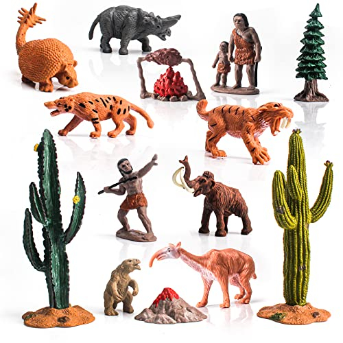 Juguete De Simulación De Figuras Biológicas Antiguas Playsets 14p - Venta Internacional.