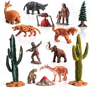 Foto 1 | Juguete De Simulación De Figuras Biológicas Antiguas Playsets 14p - Venta Internacional.