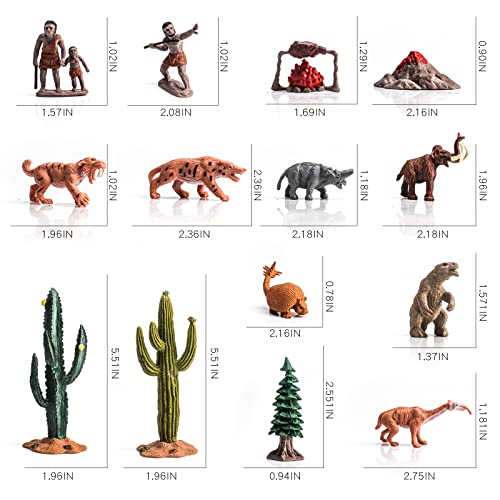 Foto 4 pulgar | Juguete De Simulación De Figuras Biológicas Antiguas Playsets 14p - Venta Internacional.