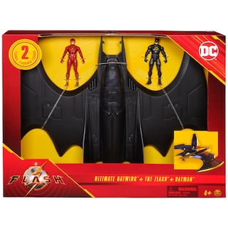 Foto 2 | Set De Muñecos De Acción De Batman Y Flash De Dc Comics - Venta Internacional.