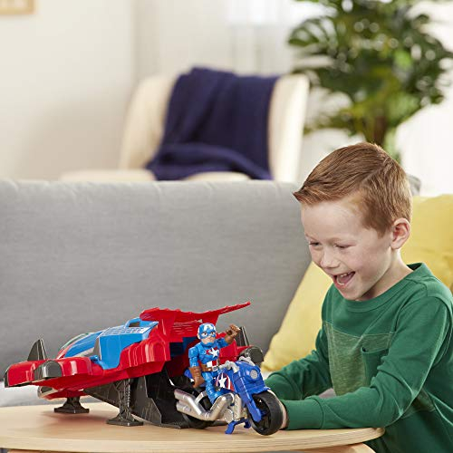 Foto 4 | Playskool Heroes Marvel Super Hero Adventures Spider-man Jet - Venta Internacional.