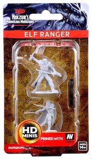 Foto 2 | Figura Miniatura Wizkids D&d Nolzurs Marvelous Wave 1 Elf Ranger - Venta Internacional.