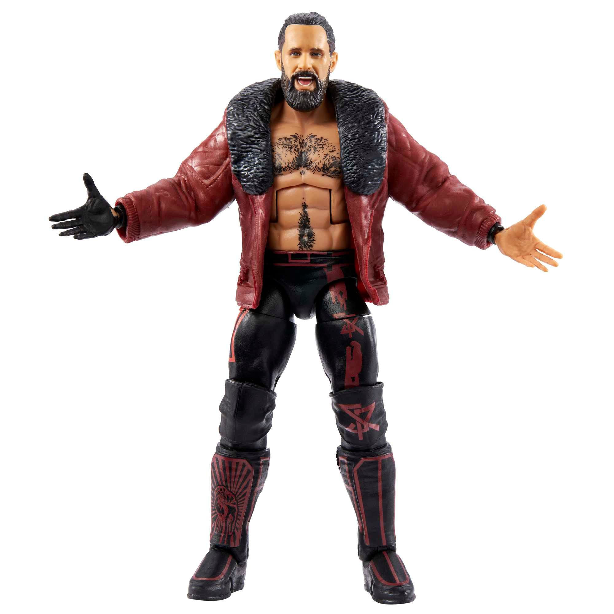 Foto 2 pulgar | Figura De Acción Wwe Seth Rollins Elite Collection 15 Cm - Venta Internacional.