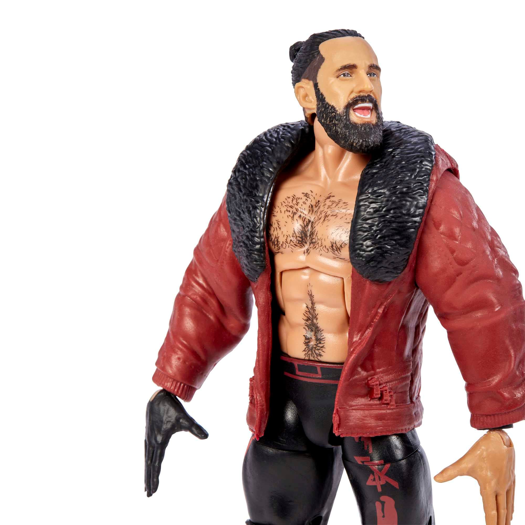 Foto 3 pulgar | Figura De Acción Wwe Seth Rollins Elite Collection 15 Cm - Venta Internacional.