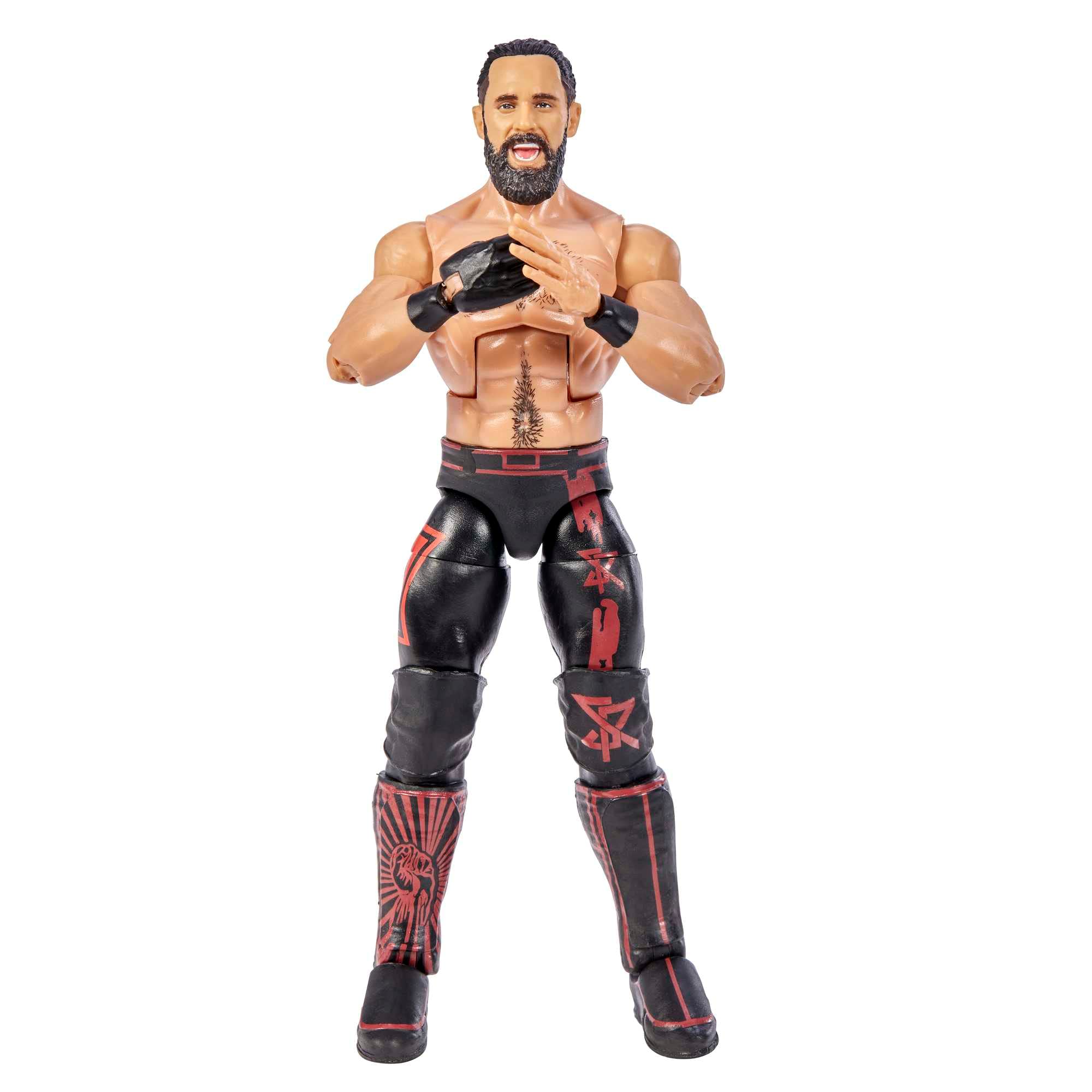 Foto 4 pulgar | Figura De Acción Wwe Seth Rollins Elite Collection 15 Cm - Venta Internacional.