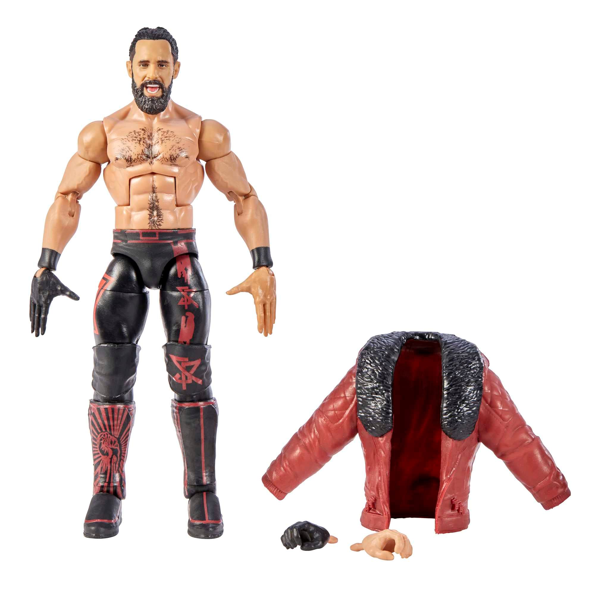 Foto 6 pulgar | Figura De Acción Wwe Seth Rollins Elite Collection 15 Cm - Venta Internacional.