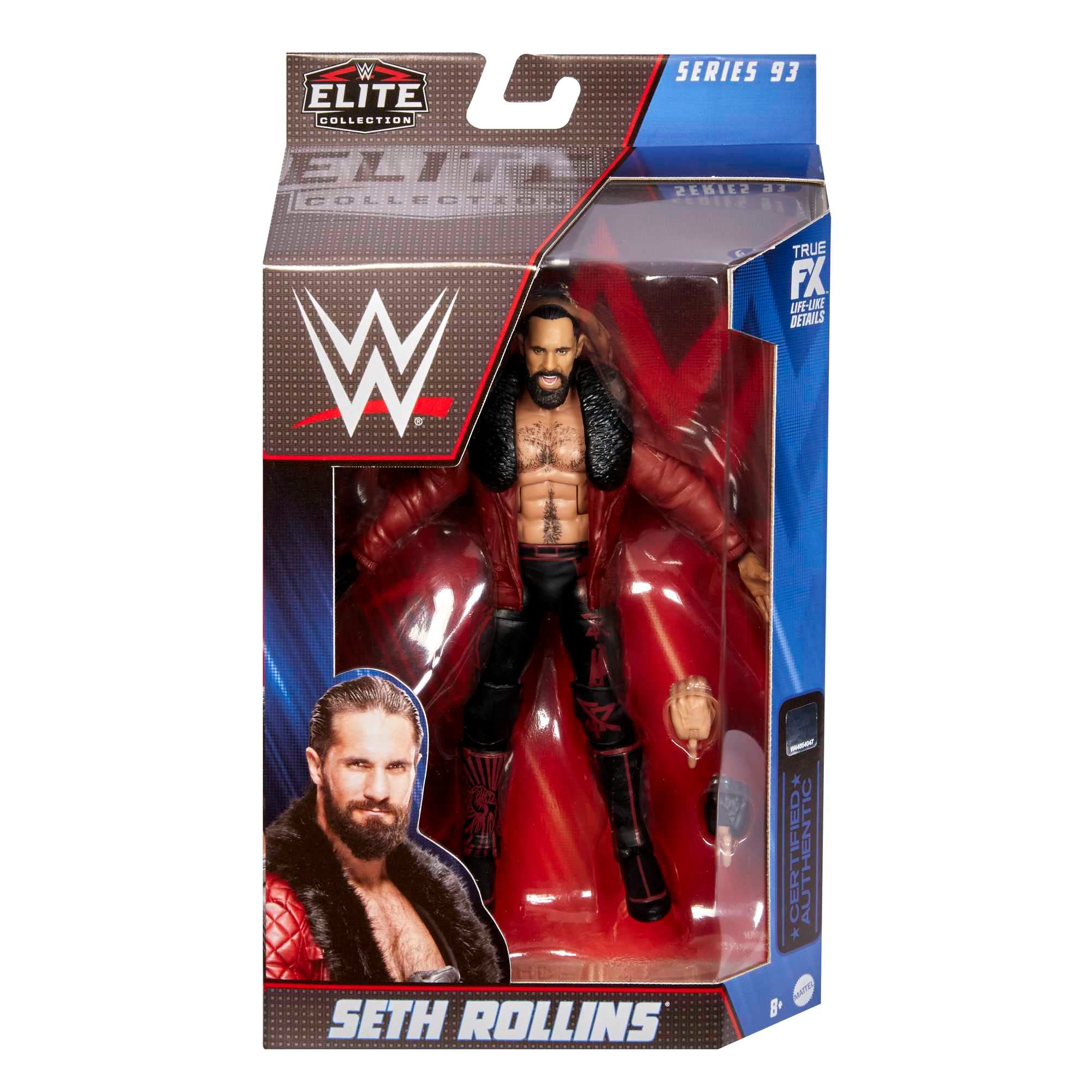 Foto 7 pulgar | Figura De Acción Wwe Seth Rollins Elite Collection 15 Cm - Venta Internacional.