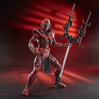 Foto 7 | Figura De Acción G.i. Joe Snake Eyes Red Ninja Con Accesorios - Venta Internacional.