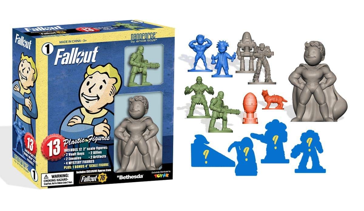 Foto 2 pulgar | Colección De Figuras Toynk Fallout Nanoforce Series 1 - Venta Internacional.