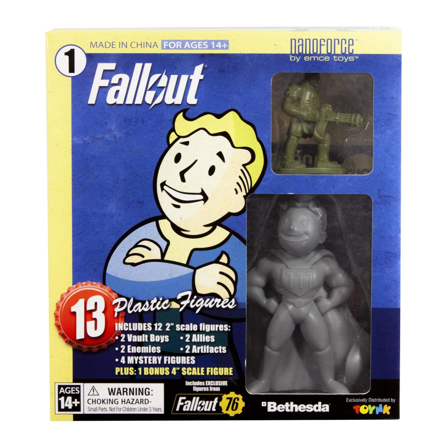 Foto 4 pulgar | Colección De Figuras Toynk Fallout Nanoforce Series 1 - Venta Internacional.