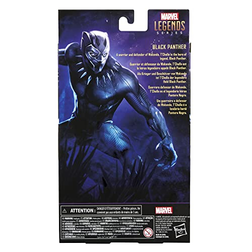 Foto 4 pulgar | Figura De Acción Black Panther De La Serie Marvel Legends De 15 Cm - Venta Internacional.