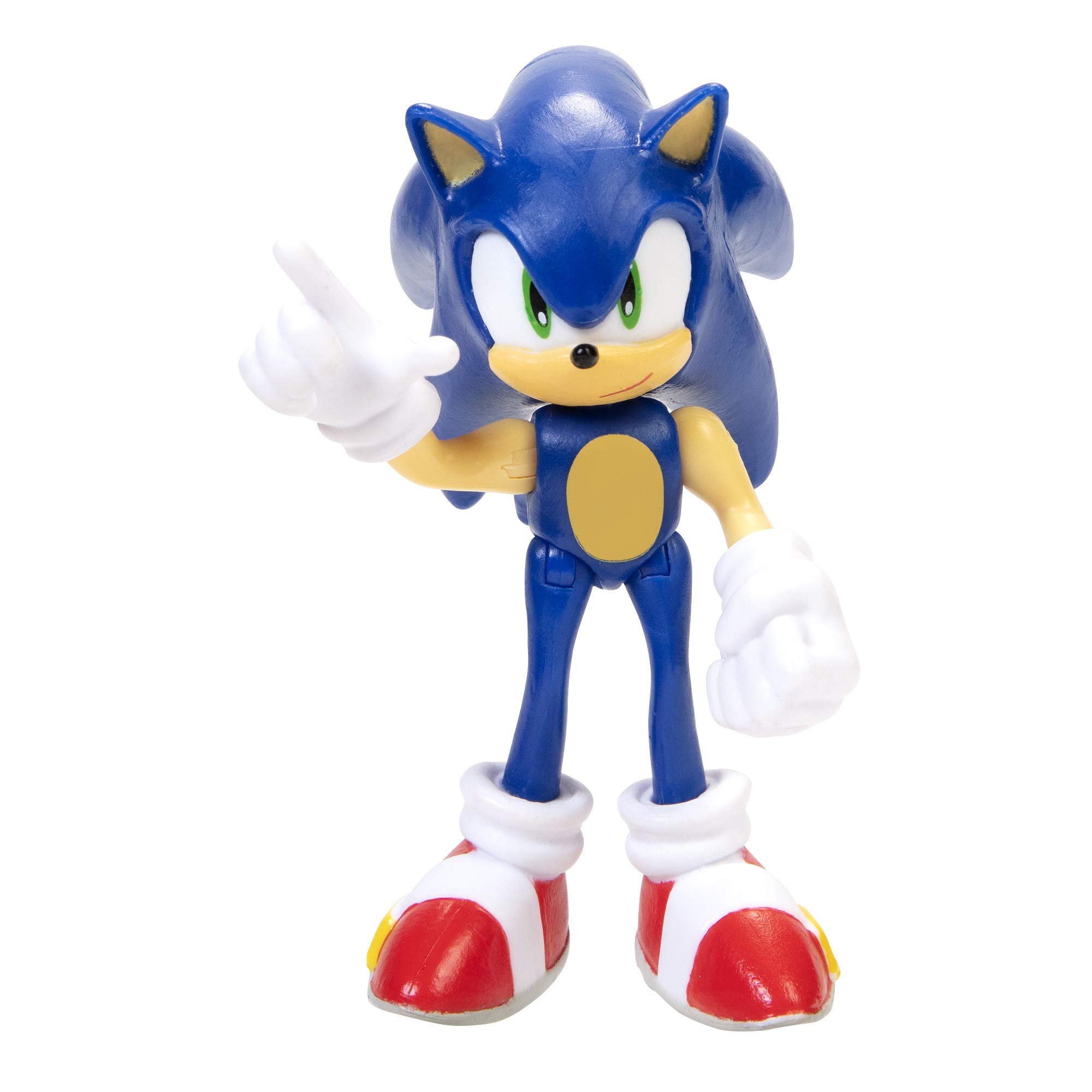 Figura De Acción Sonic The Hedgehog Pointing Modern Sonic, 6 Cm - Venta Internacional.