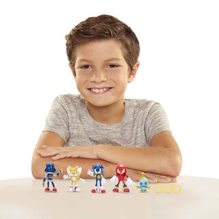 Foto 5 | Figura De Acción Sonic The Hedgehog Pointing Modern Sonic, 6 Cm - Venta Internacional.