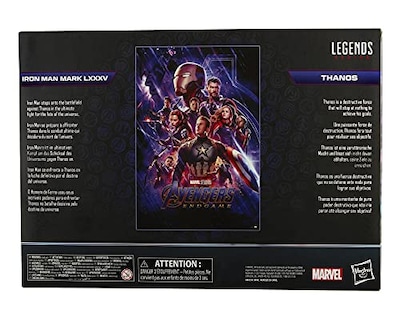 Foto 3 | Figura De Acción Marvel Hasbro Legends Iron Man Mark 85 Vs Than - Venta Internacional.