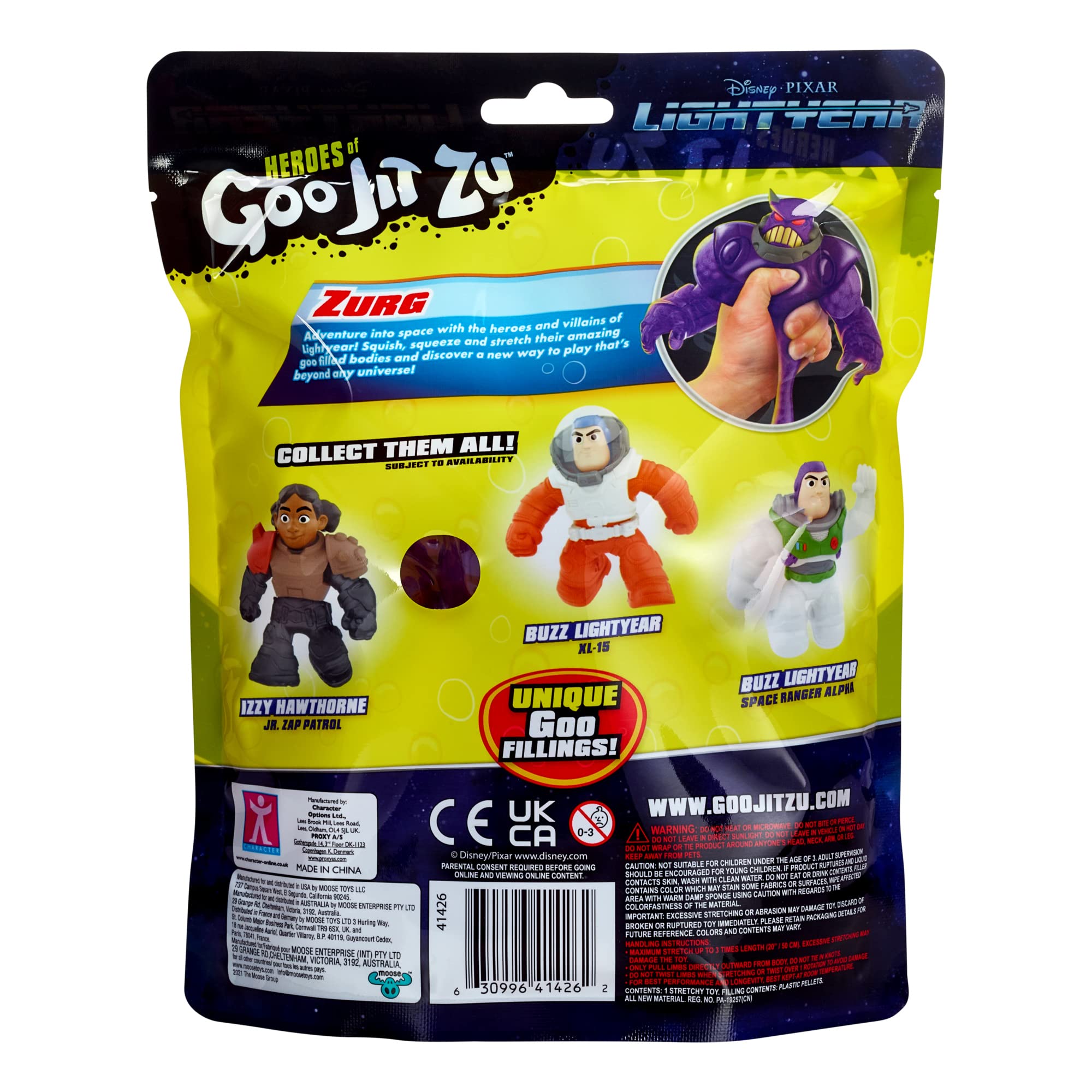 Foto 6 pulgar | Heroes Of Goo Jit Zu Disney Pixar Lightyear Hero Pack: Héroe - Venta Internacional.