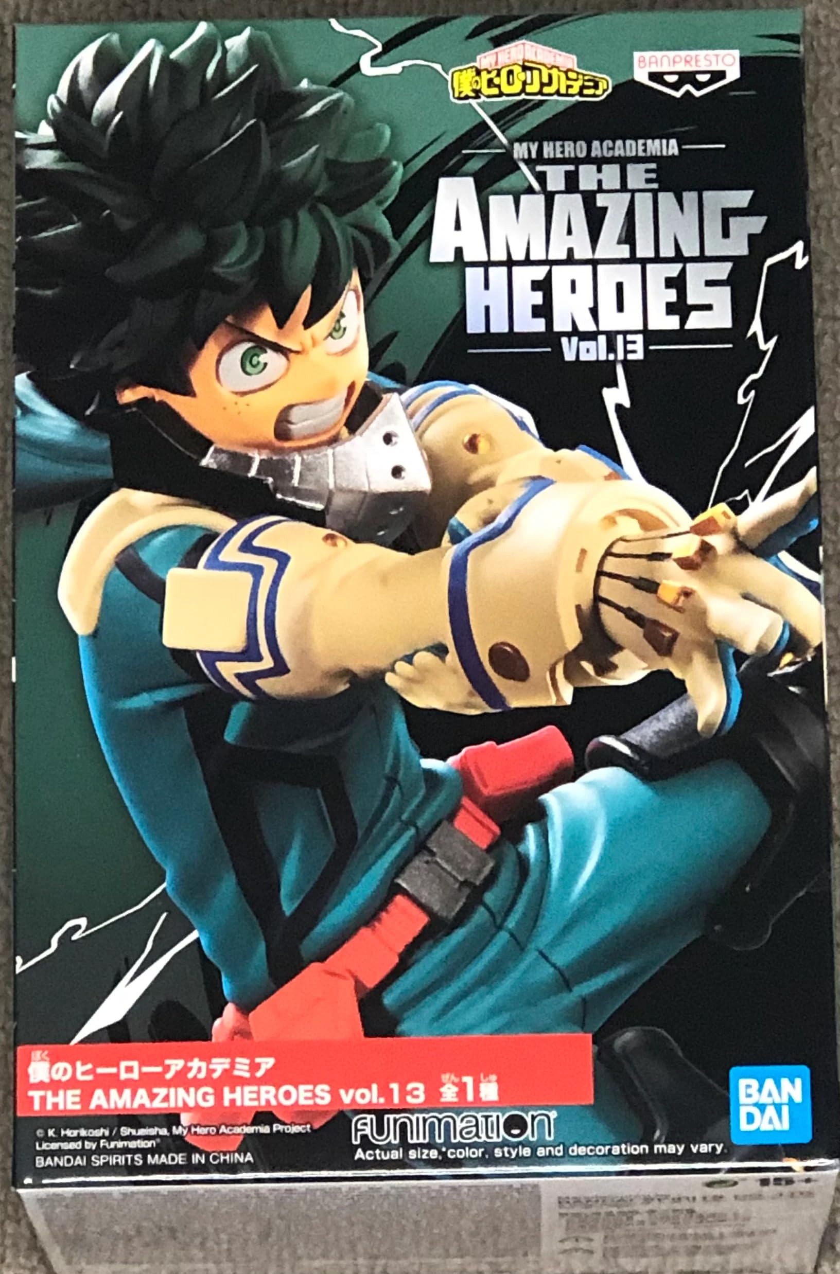 Foto 2 pulgar | Figura Banpresto My Hero Academia The Amazing Heroes Vol.13 - Venta Internacional.