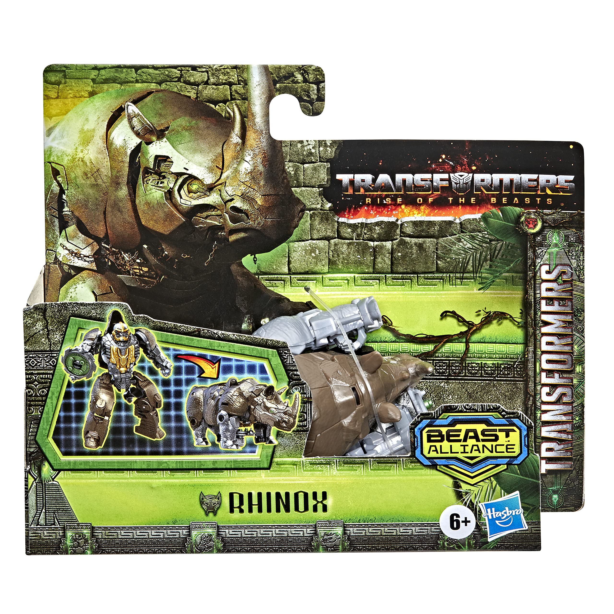 Foto 3 pulgar | Toy Transformers: Rise Of The Beasts Beast Alliance Rhinox - Venta Internacional.