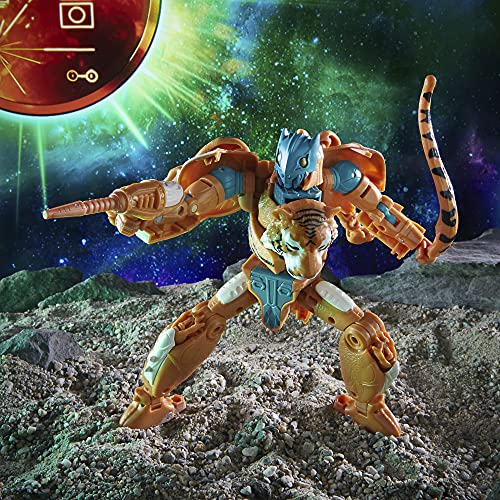 Foto 5 | Figura De Acción Transformers Mutant Tigatron Golden Disk - Venta Internacional.