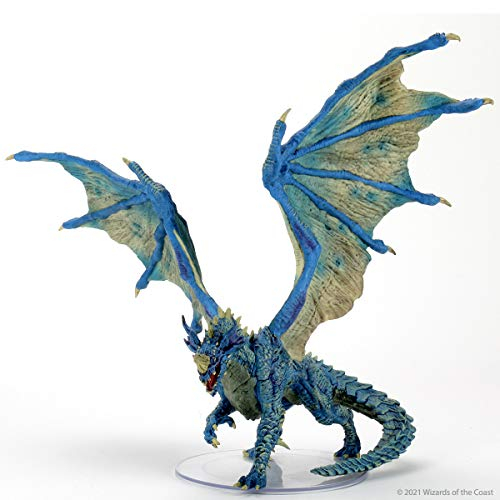 Foto 2 pulgar | Figura Wizkids D&d Icons Of The Realms Adult Blue Dragon - Venta Internacional.