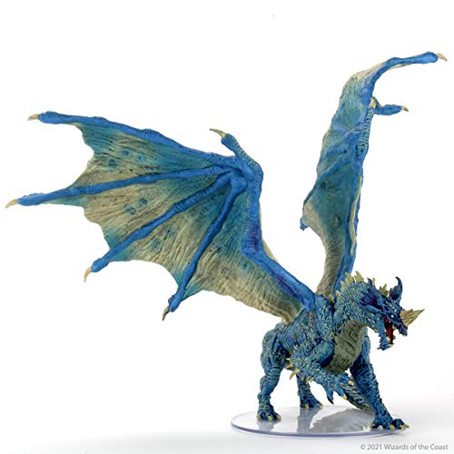 Foto 4 pulgar | Figura Wizkids D&d Icons Of The Realms Adult Blue Dragon - Venta Internacional.